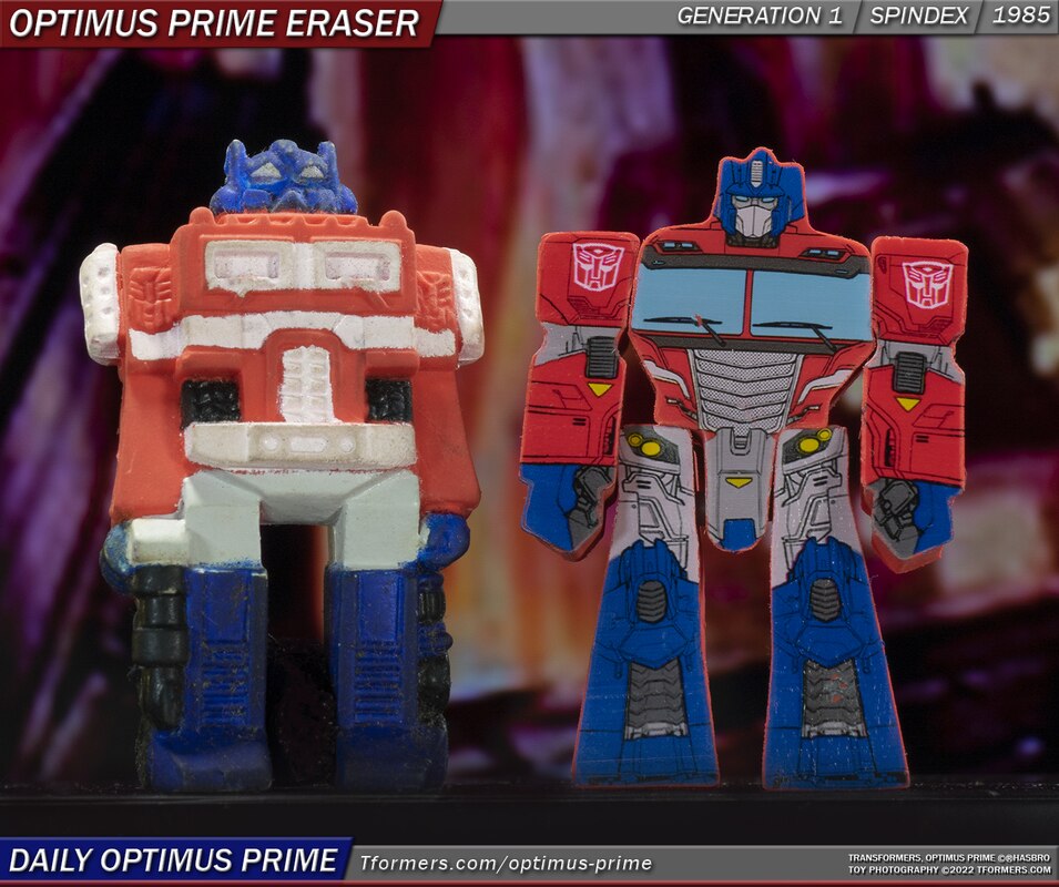 Daily Prime - Transformers G1 Optimus Prime Eraser